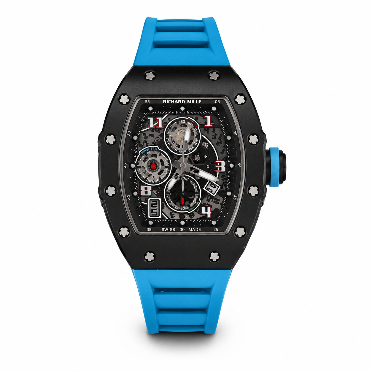 Reloj Richard Mille azul & Negro