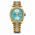 Reloj Rolex Blue & Gold Luxury