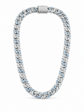 Cadena Cuban Link con Cristales