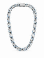 Cadena Cuban Link con Cristales